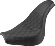 Saddlemen Profile LS Seat for 2018-2019 Harley-Davidson Softail Breakout - FXBR and 2018-2020 Harley-Davidson Softail Breakout 114 - FXBRS Motorcycles Black #818-31-149