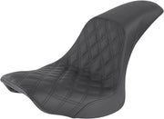 Saddlemen Profile LS Seat for 2006-2017 Harley-Davidson Heritage Softail and 2006-2017 Harley-Davidson Softail Deluxe Motorcycles Black #806-23-149