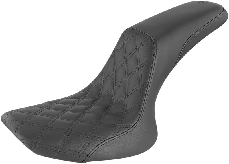 Saddlemen Black Profiler Lattice Stitch Seat for 1984-1999 Harley-Davidson Softail Motorcycles #884-01-149