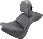 Saddlemen Explorer PT Seat With Driver's Backrest in Black For 2018-2022 Softail Breakout Models #818-31-030RS
