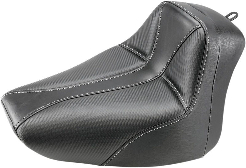 Saddlemen Smooth Dominator Solo GC-Style Seat for 2000-2006 Harley-Davidson Softail Motorcycles Black #800-01-0042