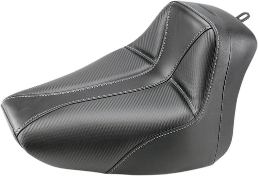 Saddlemen Smooth Dominator Solo GC-Style Seat for 2000-2006 Harley-Davidson Softail Motorcycles Black