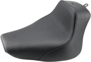 Saddlemen Heels Down Solo Seat w/o Drivers Backrest for 2000-2006 Harley-Davidson Softail Motorcycles Black #800-01-0021