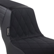 Le Pera KickFlip Diamond Stitch Gripp Tape Seat For Harley-Davidson 2018-2025 Softail FXBR Breakout Models