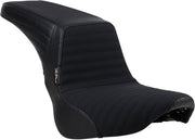 Le Pera KickFlip Pleated Gripp Tape Seat For Harley-Davidson 2018-2025 Softail FXBR Breakout Models #LYB-590PTGP