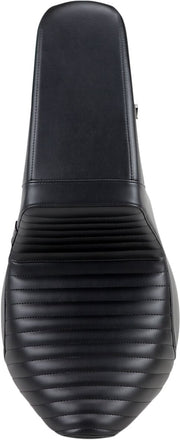 Le Pera KickFlip Pleated Seat For Harley-Davidson 2018-2025 Softail Deluxe FLDE & Heritage FLHC Models