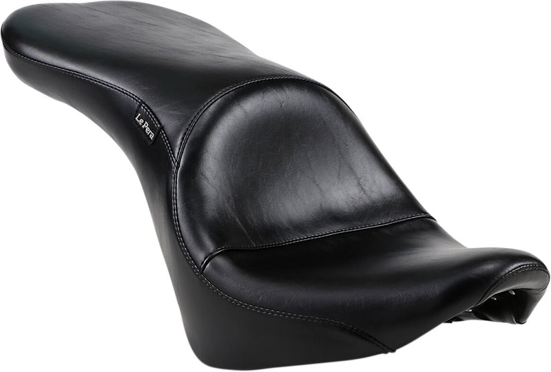 Le Pera Maverick 2 Up Smooth Seat For Harley-Davidson 2018-2025 Softail Deluxe FLDE & Heritage FLHC Models #LYX-910S
