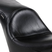 Le Pera Maverick 2 Up Smooth Seat For Harley-Davidson 2018-2025 Softail Deluxe FLDE & Heritage FLHC Models