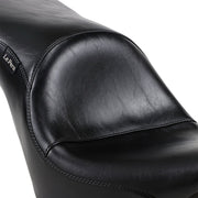 Le Pera Maverick 2 Up Smooth Seat For Harley-Davidson 2018-2025 Softail Deluxe FLDE & Heritage FLHC Models