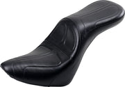 Le Pera Maverick Daddy Long Legs Seat Black One-Piece Vinyl #LYX-910DL