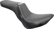 Le Pera Daytona Basket Weave Seat For Harley-Davidson 2018-2025 FXLR Low Rider & FLSB Sport Glide Softail Models #LYR-543BW
