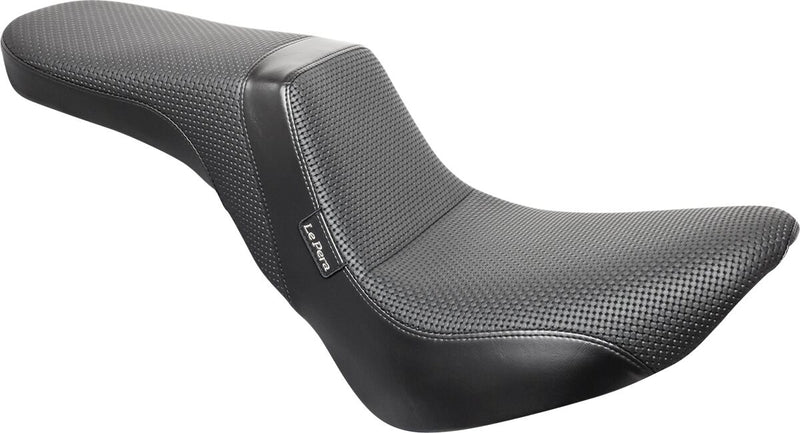 Le Pera Daytona Basket Weave Seat For Harley-Davidson 2018-2025 FXLR Low Rider & FLSB Sport Glide Softail Models #LYR-543BW