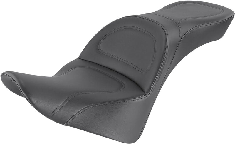 Saddlemen Black Front Explorer Seat w/o Backrest for 2018-2026 Harley-Davidson Softail Motorcycles #818-33-0291