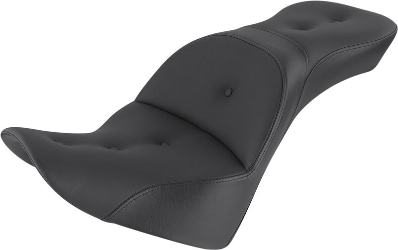 Saddlemen Black Front Explorer RS Seat w/o Backrest for 2018-2026 Harley-Davidson Softail Motorcycles #818-33-029RS