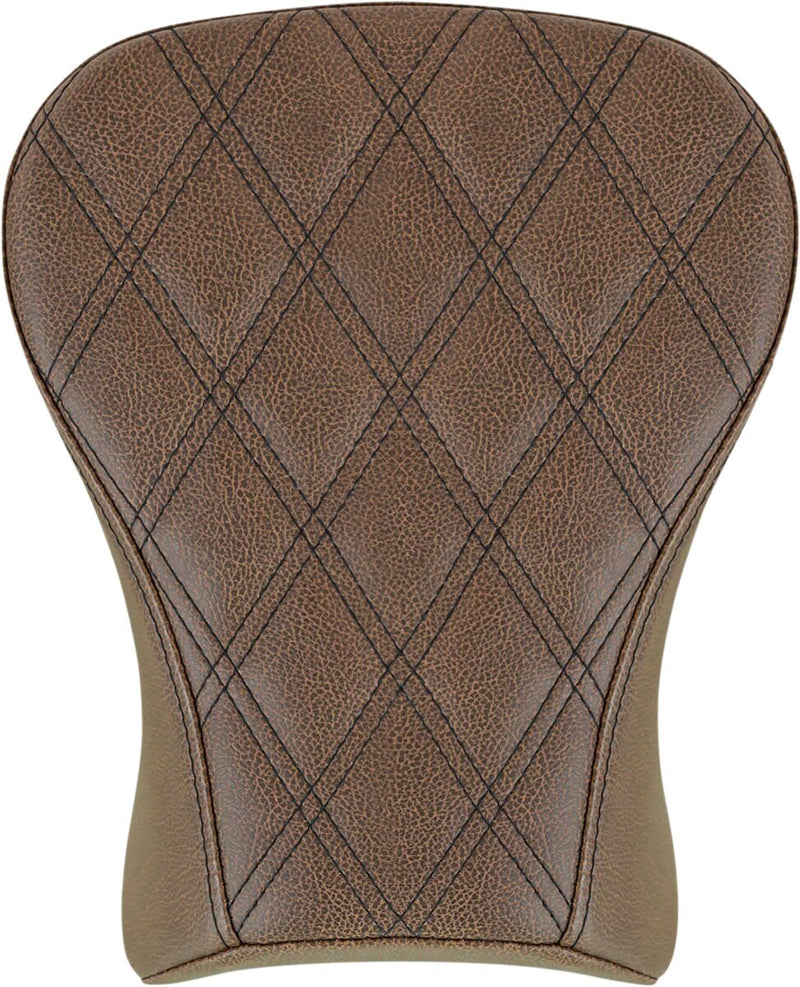 Saddlemen Brown Renegade Smooth Passenger Pillion Pad #818-29-012BLS
