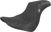 Saddlemen Black Pro Series SDC Performance Gripper Seat for 2018-2020,2022-2026 Harley-Davidson Softail Motorcycles #SC81829D0