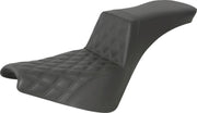 Saddlemen Tour Step-Up Drivers Lattice Stitched Seat For Harley-Davidson 2018-2025 Softail Street Bob FXBB/S & Standard FXST Models