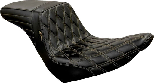 Le Pera Kickflip Seat Black 2-Up Seat BikerTec Vinyl