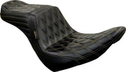 Le Pera Tailwhip Seat Black 2-Up Seat BikerTec