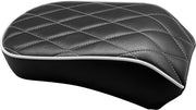 Le Pera Bare Bones Series Pillion Pad Black Passenger Vinyl #LYX-007PDMWTP