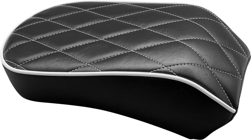 Le Pera Bare Bones Series Pillion Pad Black Passenger Vinyl #LYX-007PDMWTP