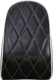Le Pera Bare Bones Series Pillion Pad Black Passenger Vinyl #LYO-007PDMWTP