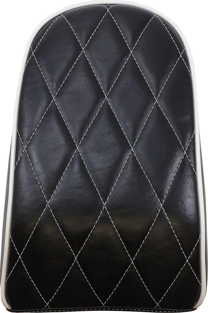 Le Pera Bare Bones Series Pillion Pad Black Passenger Vinyl #LYO-007PDMWTP