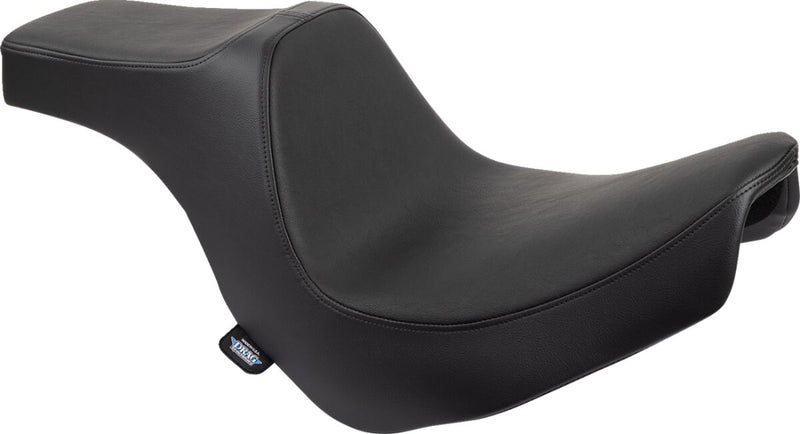 Drag Specialties Seats Predator III Seat Black 2-Up Seat Vinyl