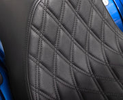 Drag Specialties Seats Predator III Seat Black 2-Up Seat Vinyl Each