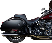 Drag Specialties Seats Predator III Seat Black 2-Up Seat Vinyl Each