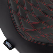 Drag Specialties Seats Predator III Seat Black 2-Up Seat Vinyl Each