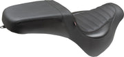 Mustang Squareback 2-Up Seat for 2018-2023 Harley-Davidson Black Foam Vinyl Each