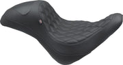 Mustang Extreme Fastback™ Seat for 2018-2026 Harley-Davidson Tripper Fastback™ Black One-Piece Foam Polyurethane