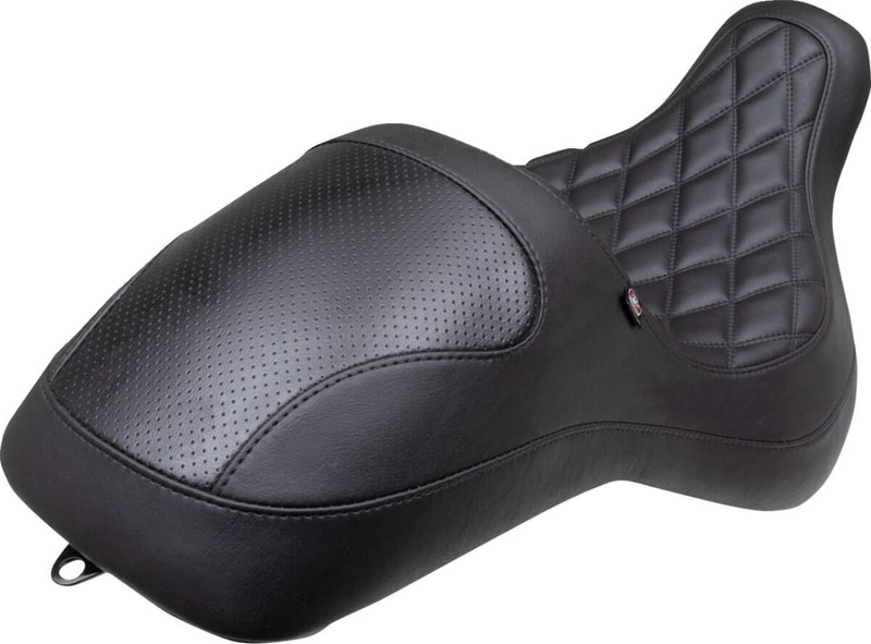 Mustang Extreme Fastback™ Seat for 2018-2026 Harley-Davidson Tripper Fastback™ Black One-Piece Foam Polyurethane Each