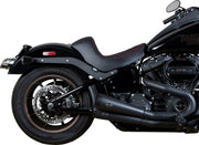 Drag Specialties Seats Solo Seat Black Red #0802-1515