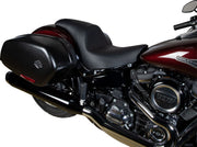 Drag Specialties Seats Predator Seat Black Leather Vinyl Each