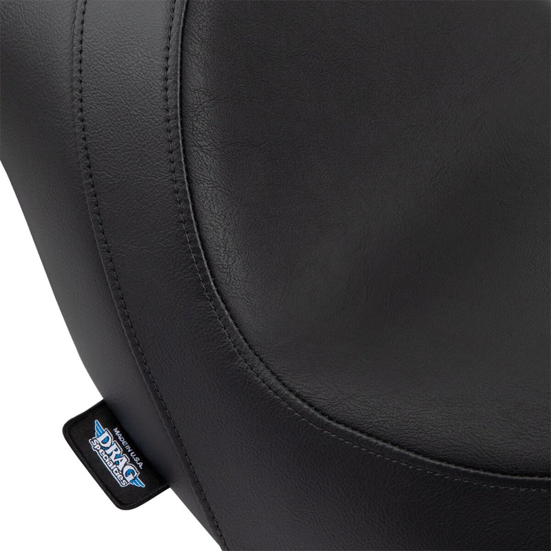 Drag Specialties Seats Predator Seat Black Leather Vinyl Each