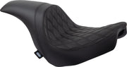 Drag Specialties Seats Predator Seat Black Leather Vinyl