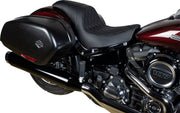Drag Specialties Seats Predator Seat Black Leather Vinyl Each
