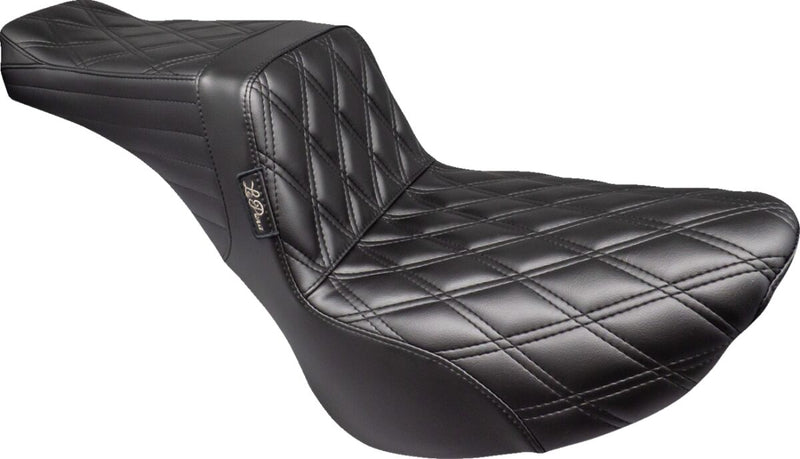 Le Pera Tailwhip Seat Black 2-Up Seat BikerTec #LY-580DD
