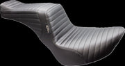 Le Pera Tailwhip Seat Black 2-Up Seat BikerTec #LY-580PT