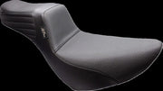 Le Pera Tailwhip Daddy Long Legs Low Rider Seat Black 2-Up Seat BikerTec