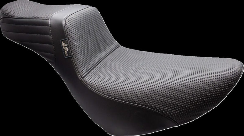 Le Pera Tailwhip Daddy Long Legs Low Rider Seat Black 2-Up Seat BikerTec