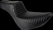 Le Pera Tailwhip Daddy Long Legs Low Rider Seat Black 2-Up Seat BikerTec #LYR-580DLPT