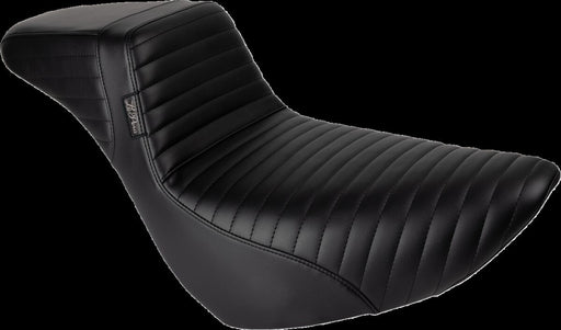 Le Pera Kickflip Daddy Long Legs Low Rider Seat Black Solo BikerTec Vinyl
