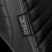 Le Pera Kickflip Daddy Long Legs Low Rider Seat Black Solo BikerTec Vinyl #LYR-590DLPT