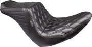 Le Pera Tailwhip Up Front Seat Up-Front Black 2-Up Seat BikerTec