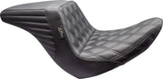 Le Pera Kickflip Up Front Seat Black 2-Up Seat Up-Front Vinyl #LYRU-590DD