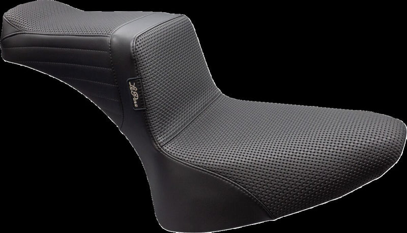 Le Pera Tailwhip Seat Black 2-Up Seat BikerTec #LN-580BW