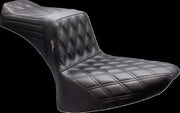 Le Pera Tailwhip Seat Black 2-Up Seat BikerTec